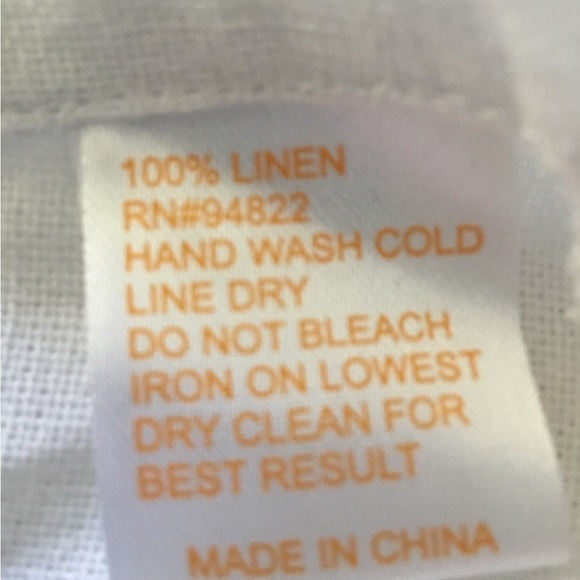 Azucar Women’s Linen Button Down Shirt NWOT Size M - Picture 10 of 10